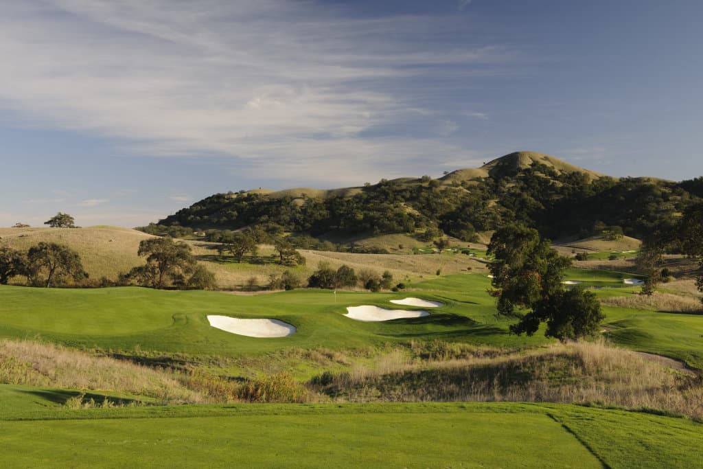 Pasatiempo Golf Club dramatic fairway with natural ravines, Santa Cruz — designed by Alister MacKenzie